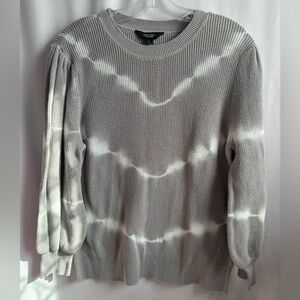 Simply Vera Wang women’s, Gray Tie-Dye Sweater size L